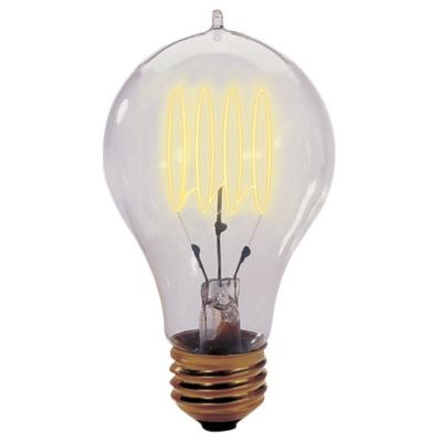25W 120V A19 E26 Quad Loop Edison Bulb by Bulbrite - Starlight Lighting USA and Canada